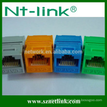 RJ45 Cat6 UTP Toolless Keystone Jack